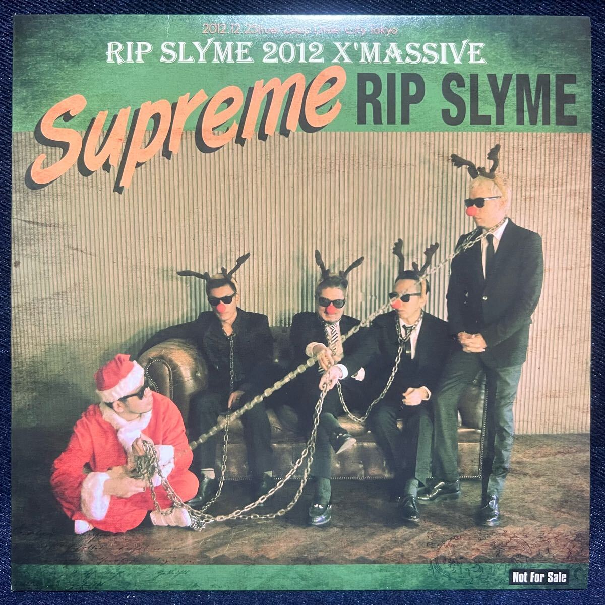 ◆非売品/限定アナログ盤/7インチ/RIP SLYME/Supreme/2012 X'MASSIVE/ライヴ会場限定盤◆拍卖
