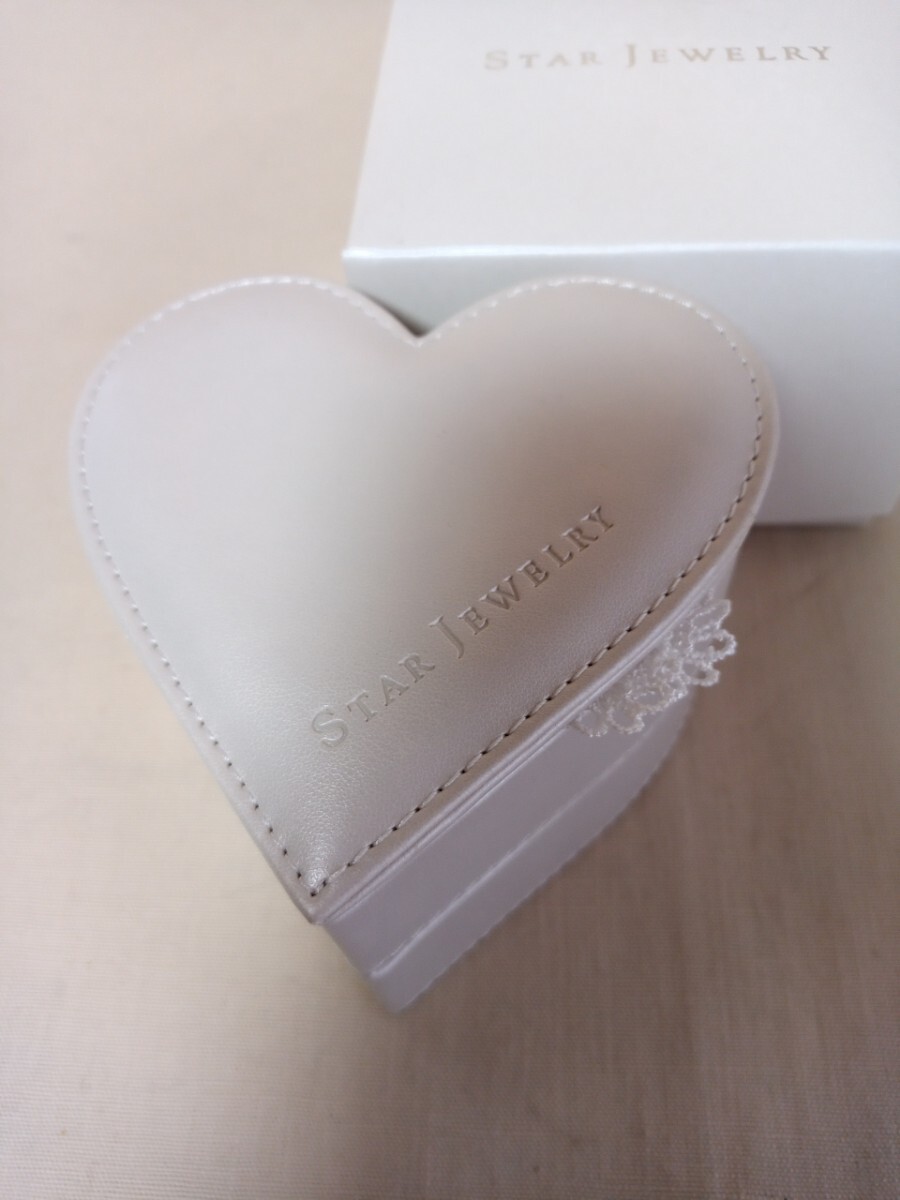 11140 ★★ STAR JEWERY ハート型ジュエリーボックス 箱付拍卖