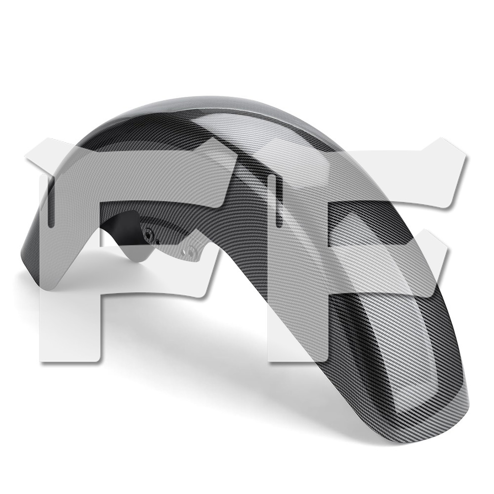 送料無料● ハーレー ツーリング ストリート 2014-2024 ロード 2015-2024 フロント フェンダー マッドガード 泥除け カーボン調 ABS パーツ拍卖