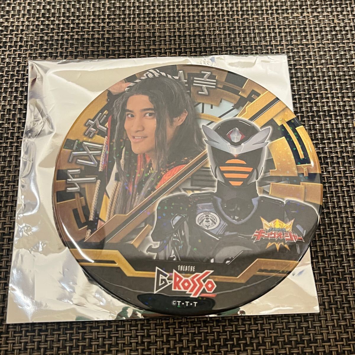 王様戦隊キングオージャー Gロッソ プレミアム席特典 缶バッジ カグラギ ハチオージャー拍卖