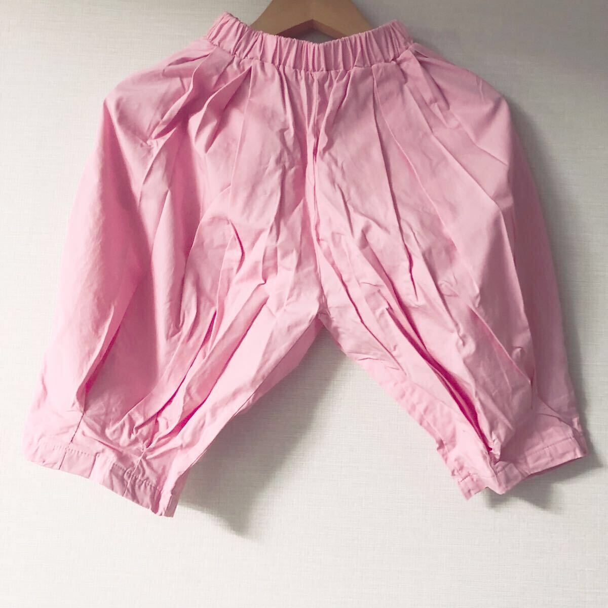 ◆◆◆130サイズ ピンク 半ズボン 長め 未使用に近い ハーフパンツ拍卖
