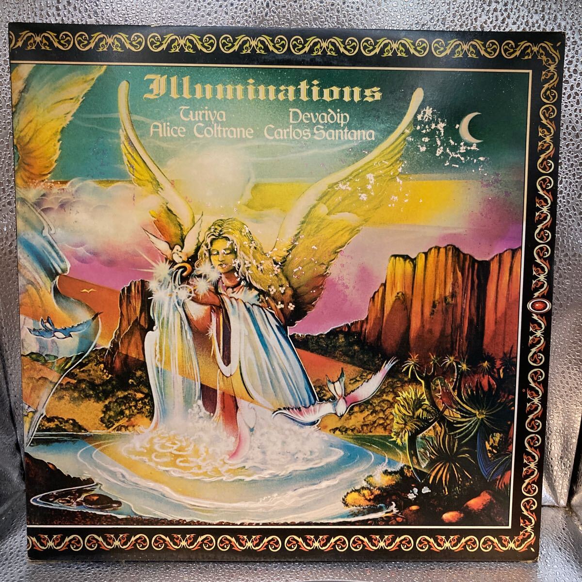 LP US盤 CARLOS SANTANA/ILLUMINATIONS/COLUMBIA C 32900拍卖