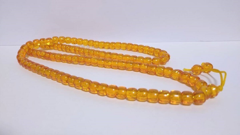 ∞ 琥珀 ネックレス 数珠 ブレスレット ∞ アンバー 拍卖