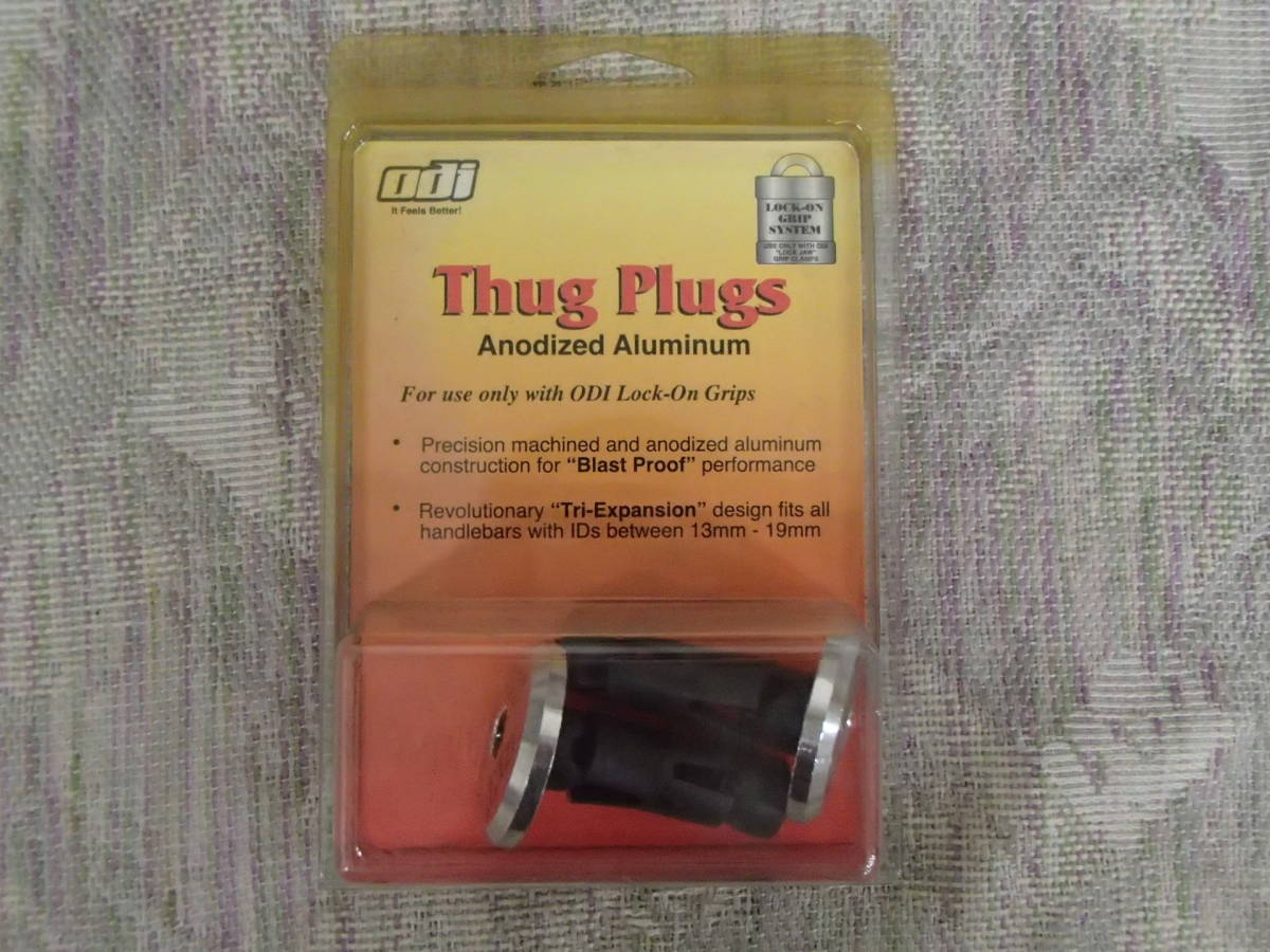 【定形外OK】odi / Thug Plugs アルミエンドキャップ シルバー拍卖