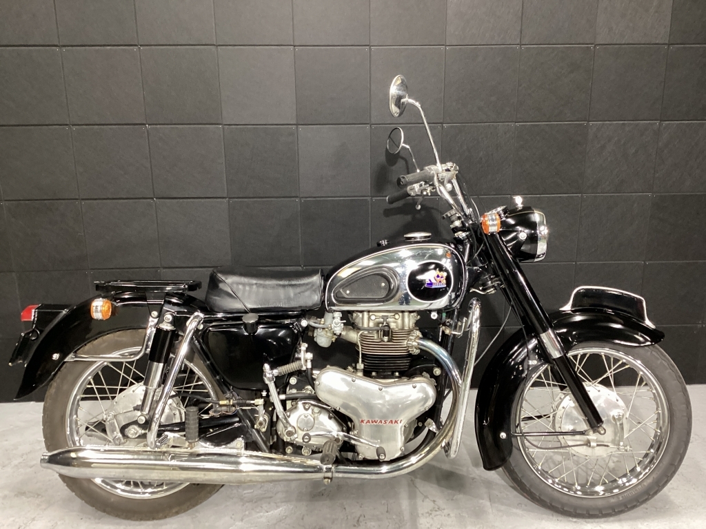 カワサキ500 メグロK2★極美車★車検残(R8年10月)・昭和41年(1966年)・低金利ローン・目黒製作所・MEGURO 検)スタミナ K1 W1 spk2691拍卖