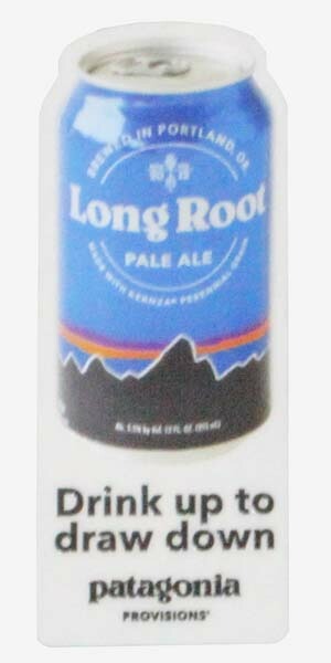 パタゴニア プロビジョンズ キャンペーン ステッカー ビール Patagonia PROVISIONS LONGROOT PALE ALE シール 非売品 稀少 コレクション拍卖