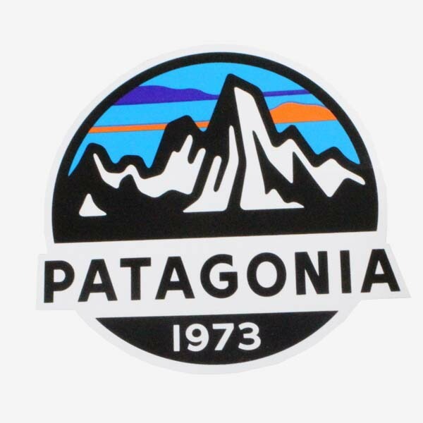 訳有 パタゴニア フィッツロイ スコープ ステッカー 紙製 Patagonia Fitz Roy Scope STICKER シール デカール 円 稀少 コレクション 新品拍卖
