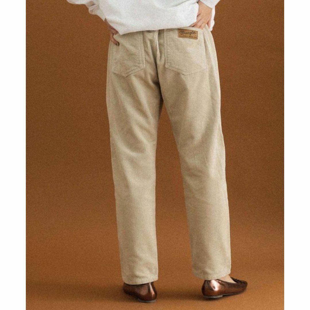 Wrangler ラングラー サニーレーベル別注 太畝コーデュロイパンツ ウエストゴム テーパード ライトベージュ 拍卖