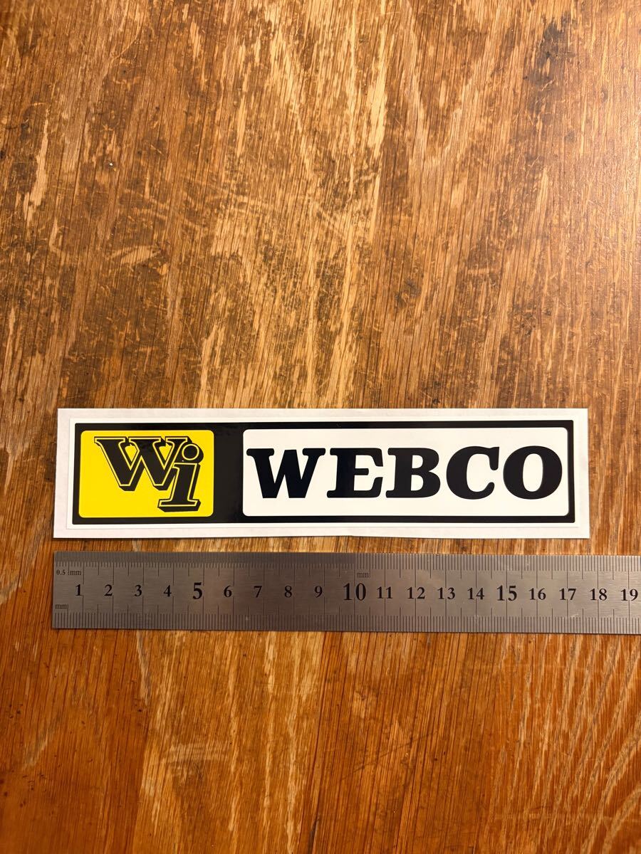 webco ウェブコ ステッカー トライアンフ ハーレー ショベル拍卖