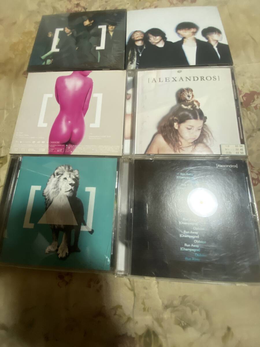 Alexandros (アレキサンドロス)アルバム CD+シングル CD+DVD CD 計6枚セット拍卖