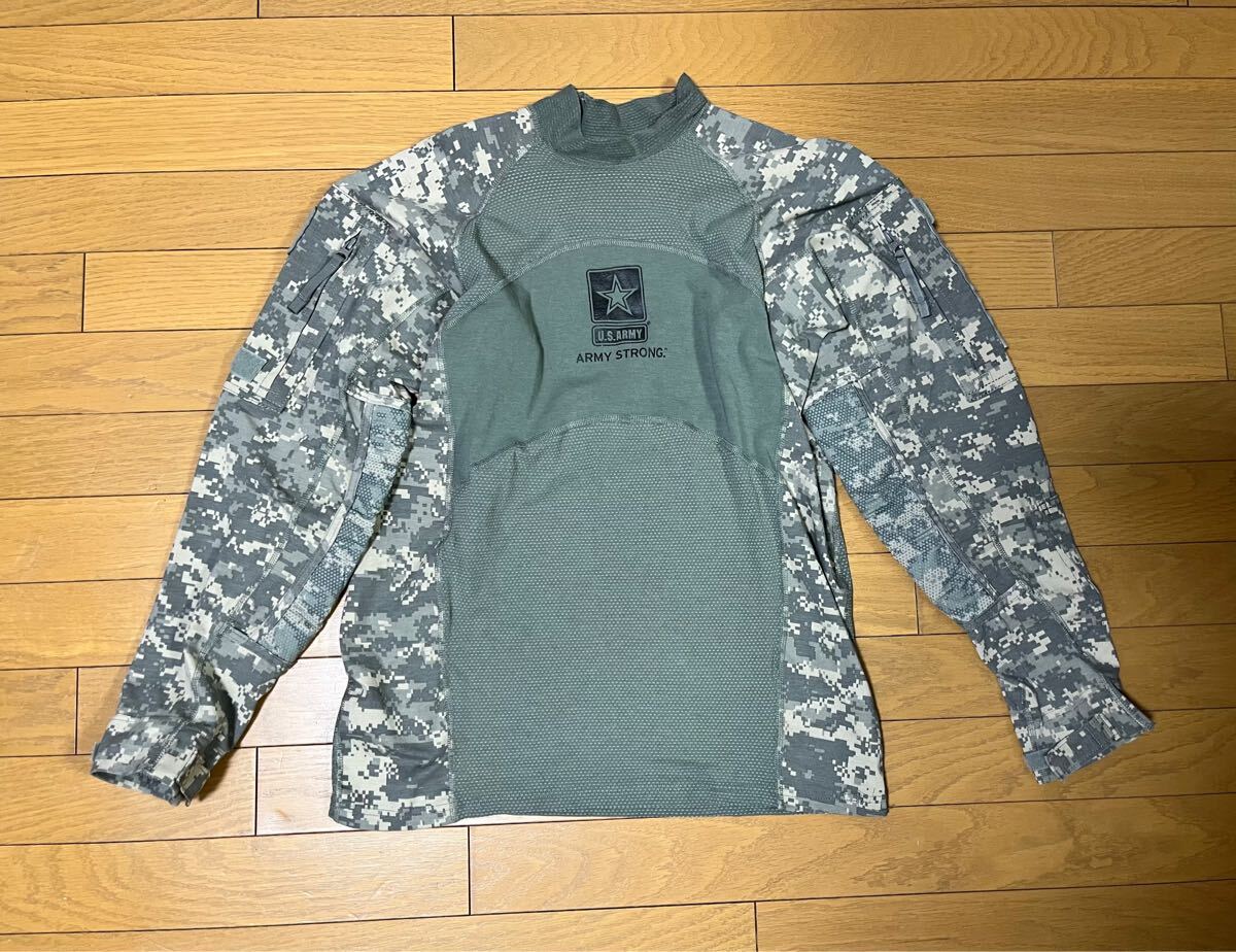 中古 コンバットシャツ Mサイズ UCP 迷彩服 BDU タクティカル コンシャツ ACU 放出 サバゲー 装備 ミリタリー拍卖
