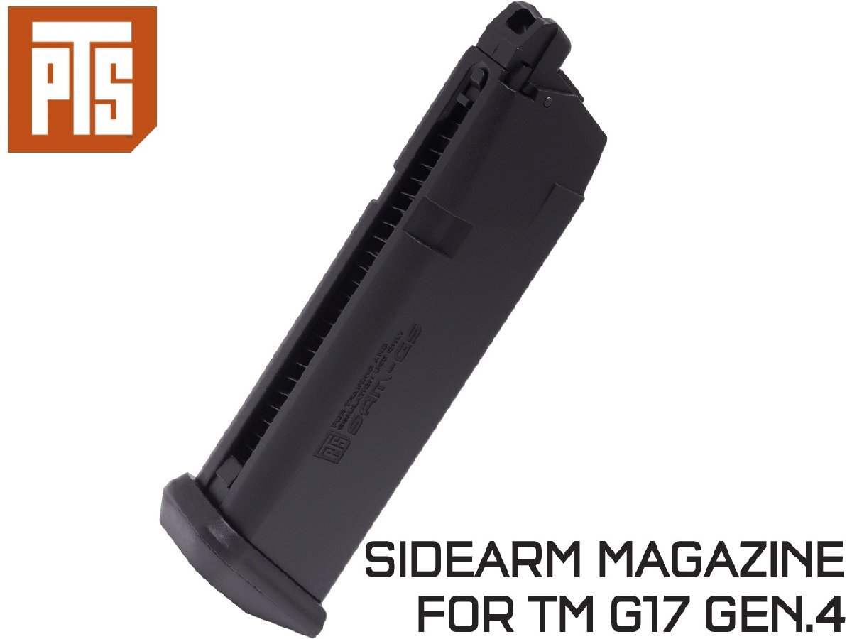 PTS-0108 PTS SAMシリーズ G17 マガジン for TM GBB G17 Gen4/PTS ZEV OZ9 拍卖