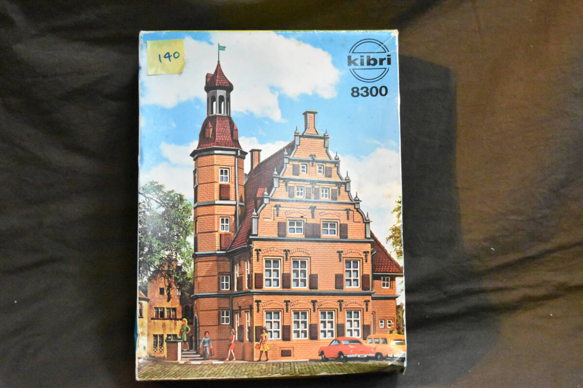●☆【入手困難 希少品】140 未使用 KIBRI B-8300 HO TOWN HALL , RATHAUS 定価18000円相当拍卖