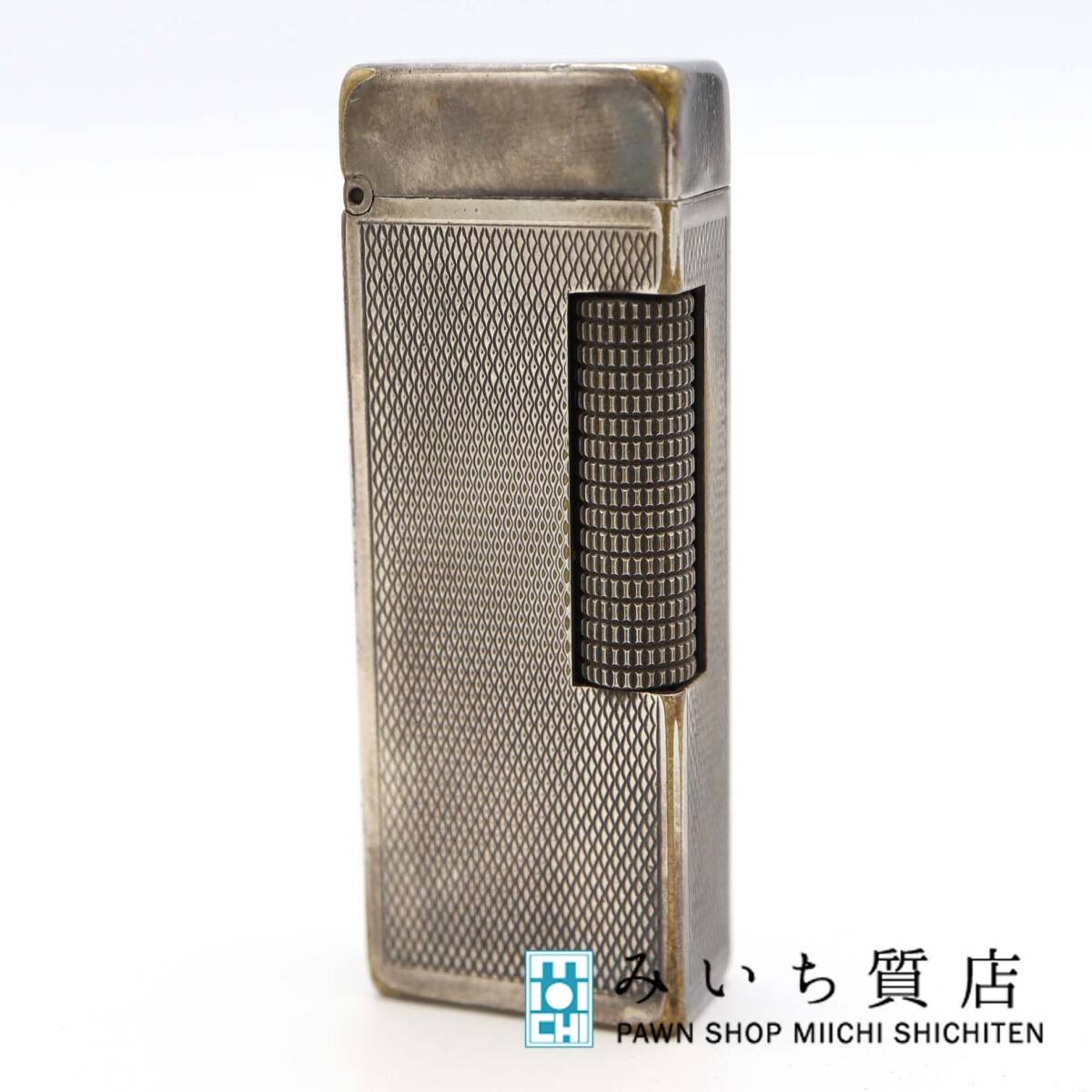質屋 dunhill ダンヒル ガスライター US RE24163 バーレイ ローラー式 シルバーカラー 喫煙具 着火未確認 ケース有 H7251 みいち質店拍卖