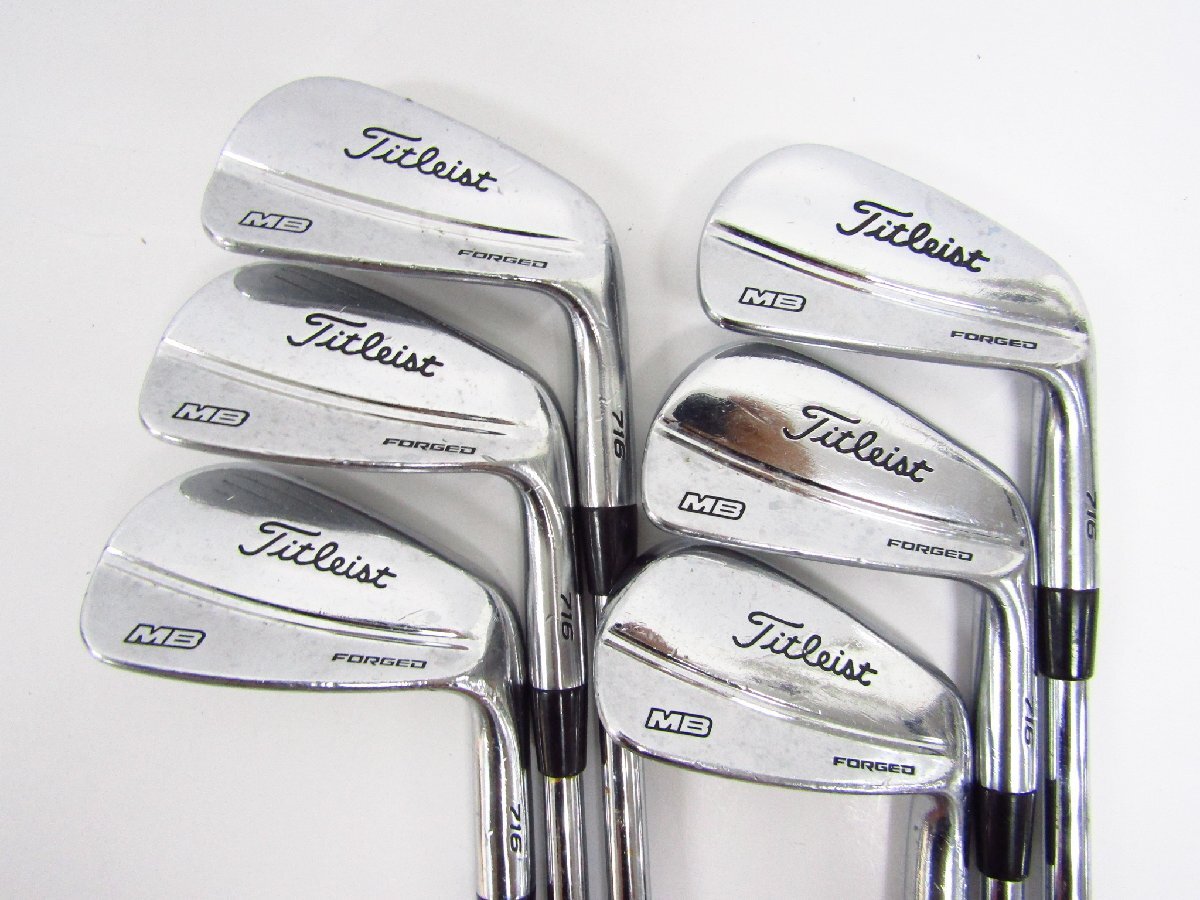 タイトリスト MB716 アイアン 5~9.P 6本セット★SP9718拍卖
