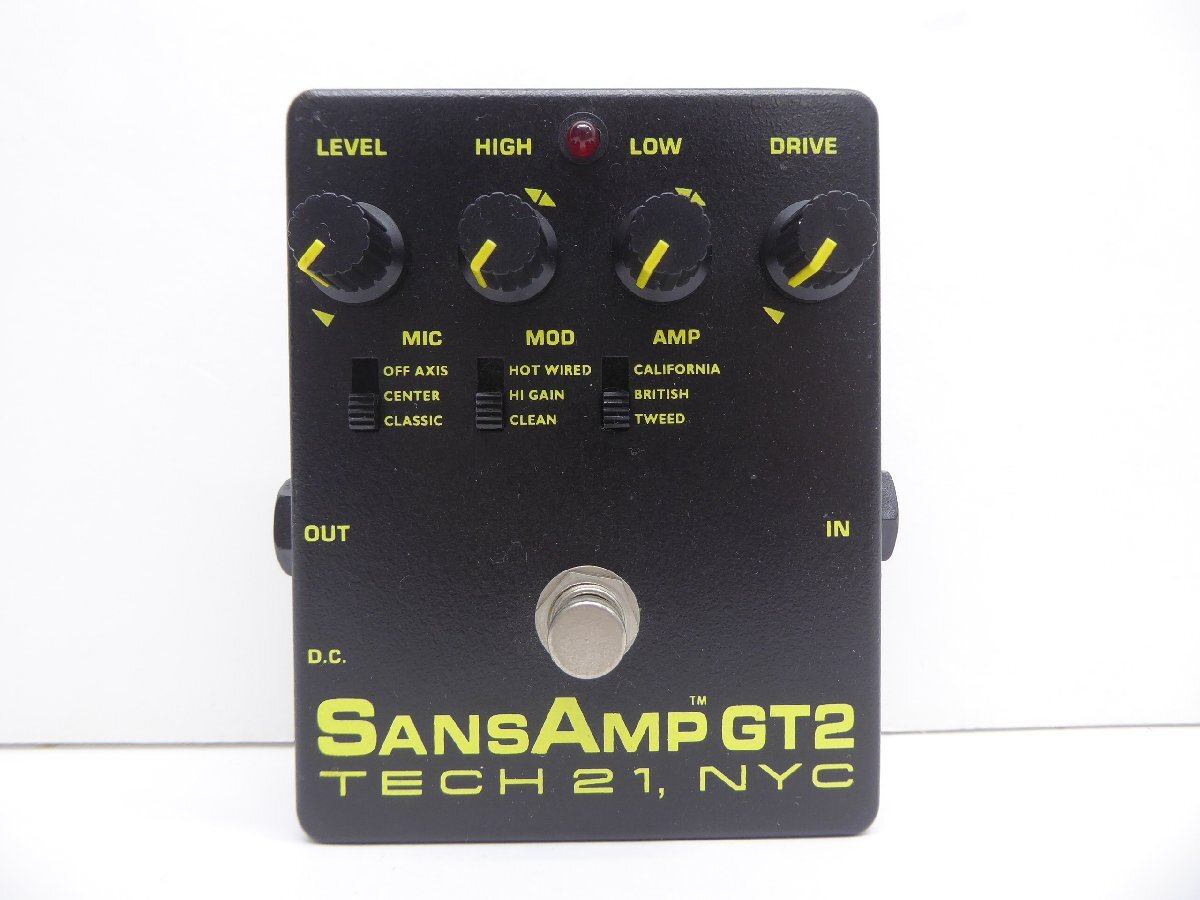 TECH21 SANSAMP GT2 エフェクター △WG5148拍卖