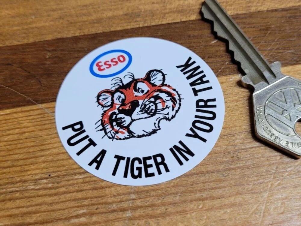esso 50mm 車 バイク ステッカー デカール 送料無料拍卖