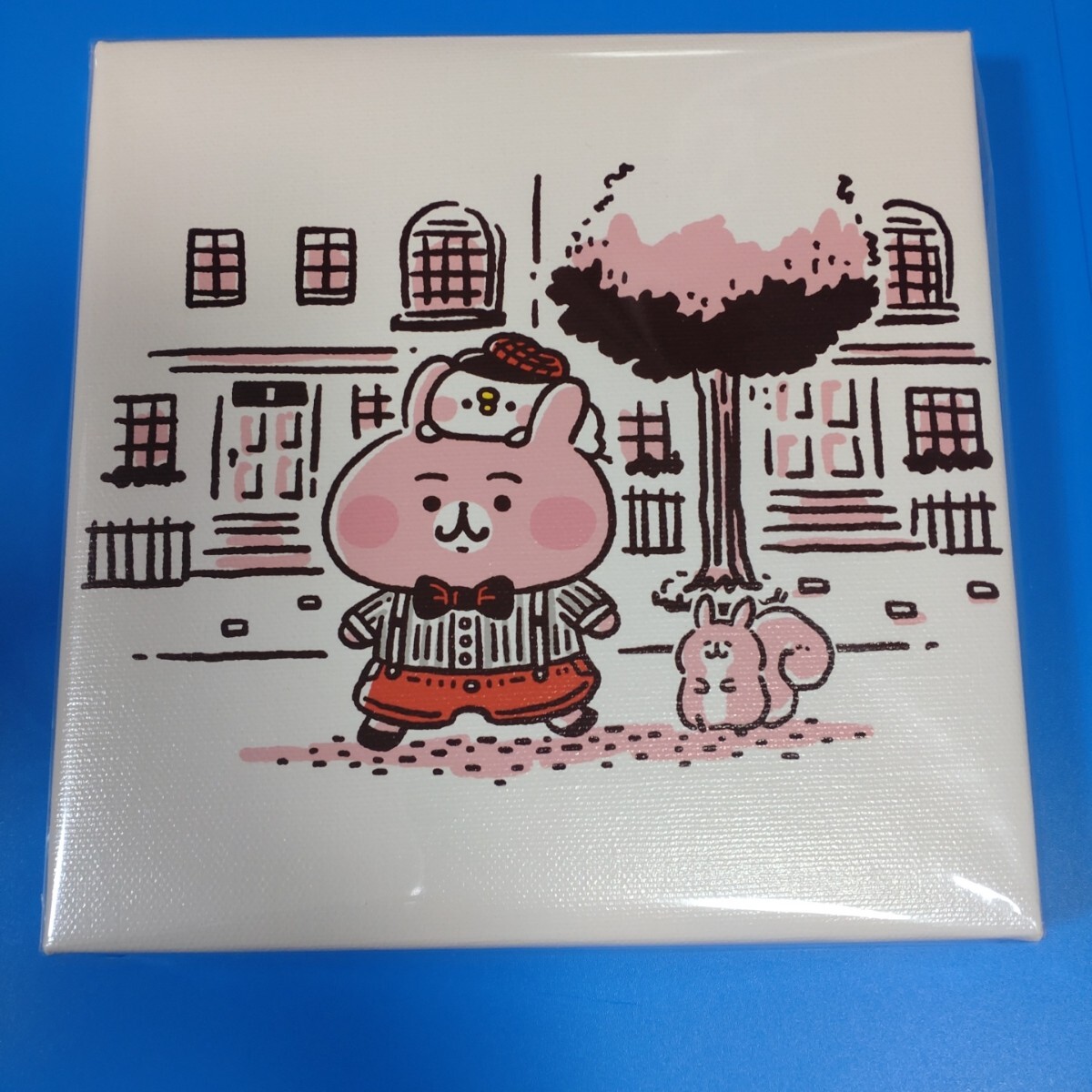 ★カナヘイ★ピスケ&うさぎ★キャンバスプリントアート★レア♪★ラスト!拍卖