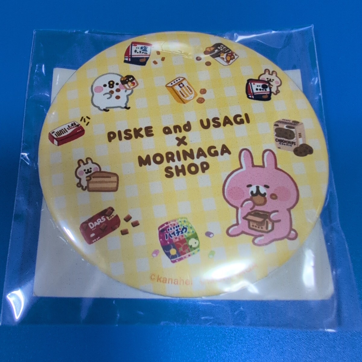 ★カナヘイ★ピスケ&うさぎ★【PISKE and USAGI × MORINAGA SHOP】★森永コラボ★限定★缶ミラー★激レア★ラスト!拍卖