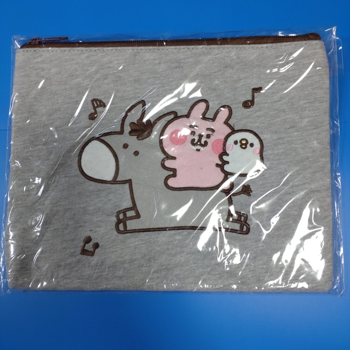 ★カナヘイ★ピスケ&うさぎ★ピスケ&うさぎの音楽隊★スウェットフラットポーチ★激レア★ラスト!拍卖