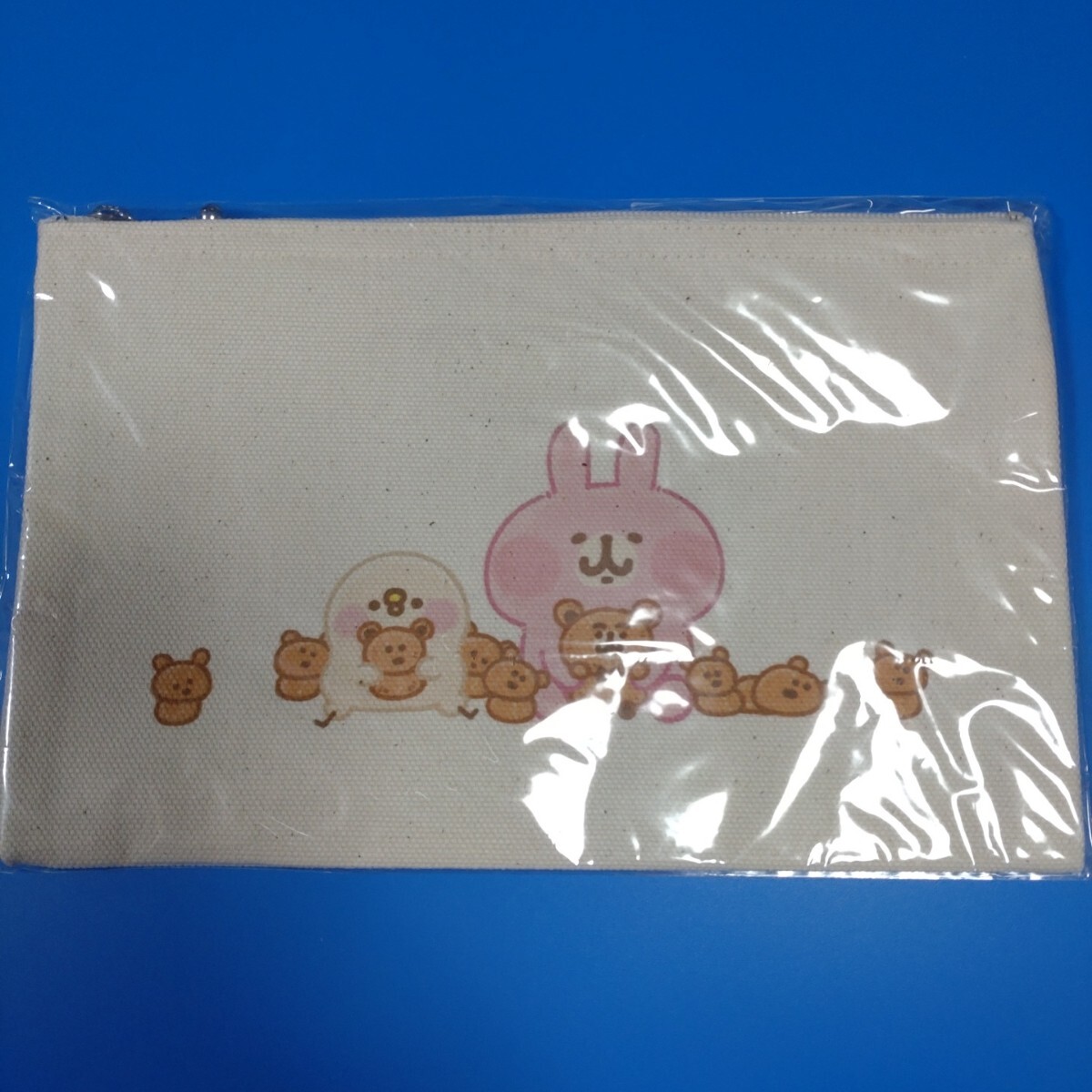 ★カナヘイ★ピスケ&うさぎ★【テディベア・ミュージアム】限定品★ペンケース★フラットポーチ★激レア★拍卖