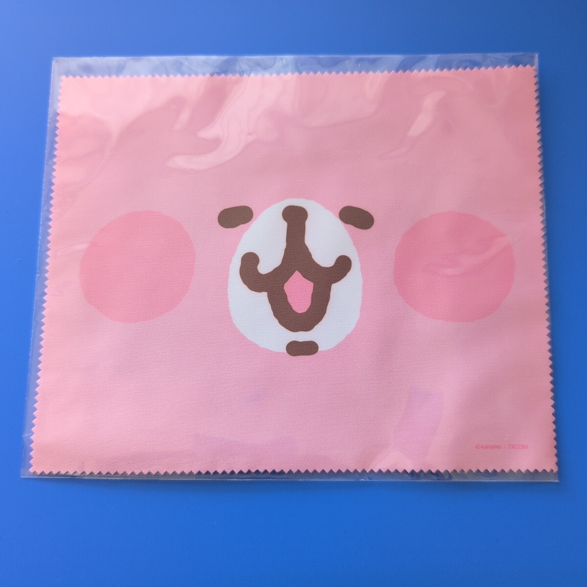 ★カナヘイ★ピスケ&うさぎ★【カナヘイのおみせ】限定品★マルチクロス★めがねふき★うさぎ・フェイス★激レア♪ラスト!拍卖