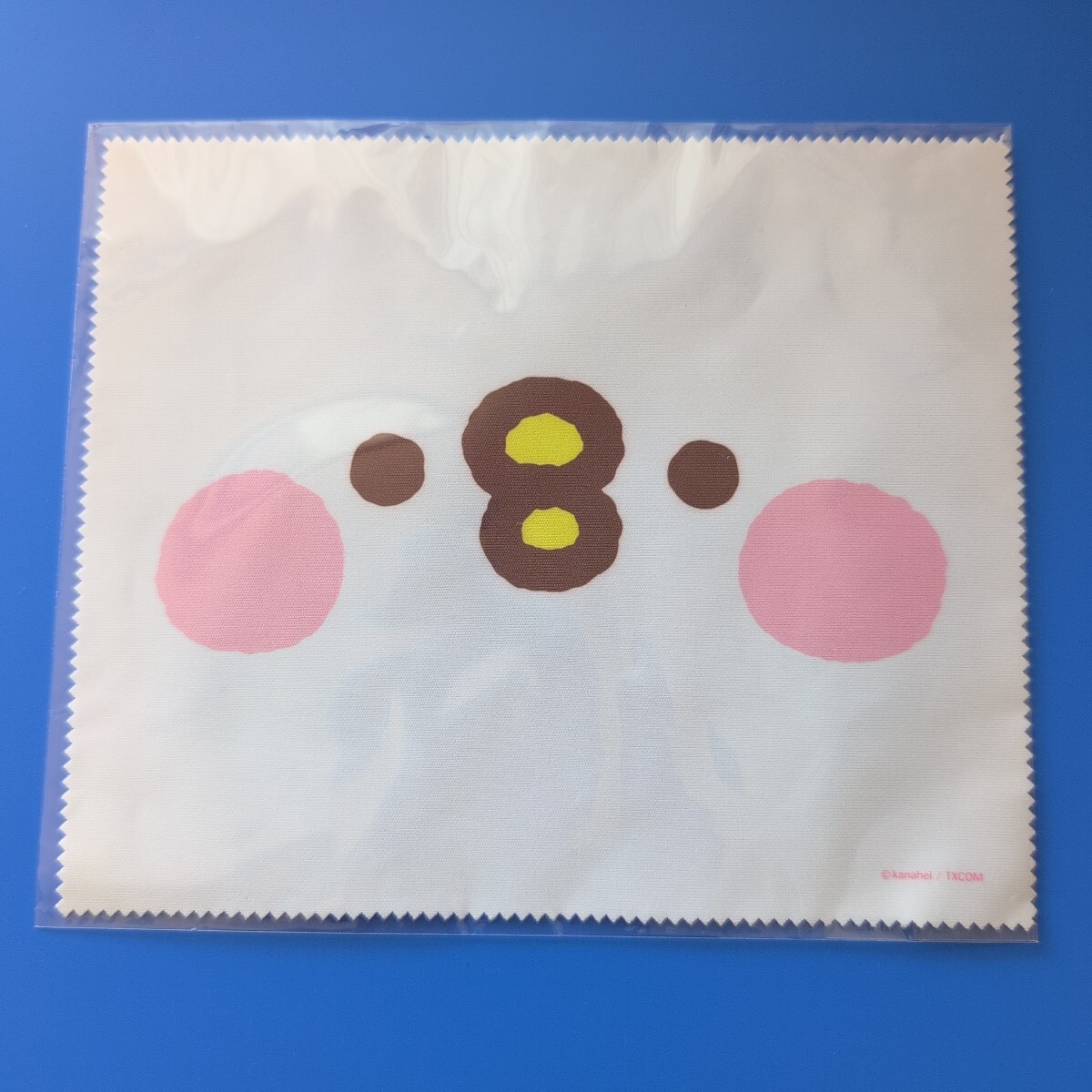 ★カナヘイ★ピスケ&うさぎ★【カナヘイのおみせ】限定品★マルチクロス★めがねふき★ピスケ・フェイス★激レア♪ラスト!拍卖