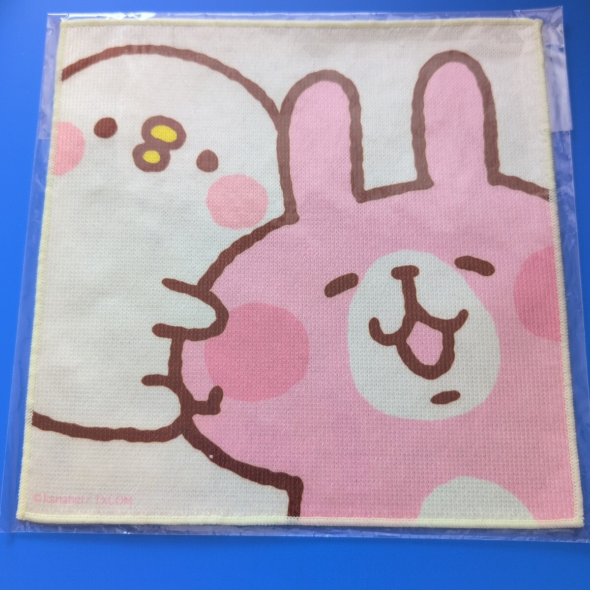 ★カナヘイ★ピスケ&うさぎ★ハイブリッドハンドタオル★ピスケ&うさぎ★レア♪ラスト!拍卖