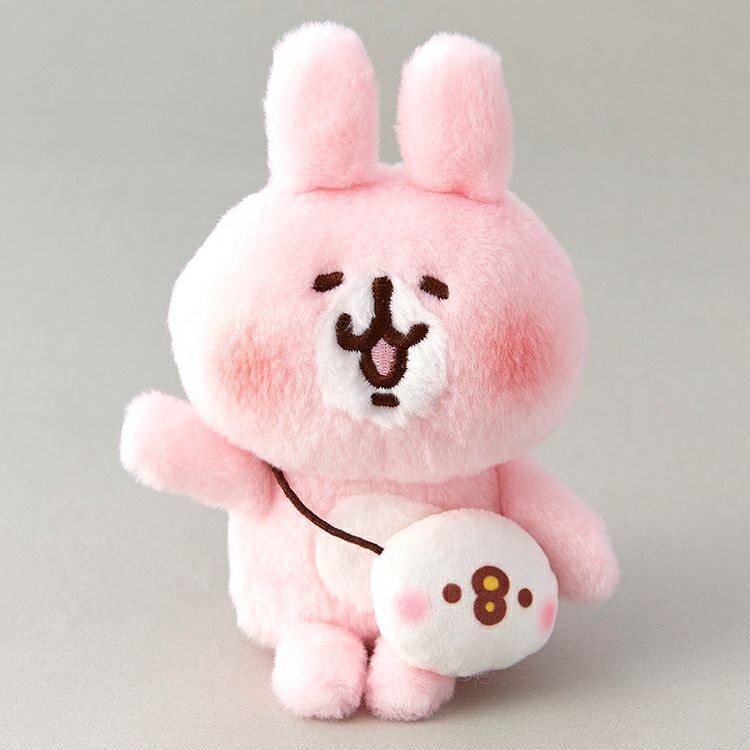 ★カナヘイ★ピスケ&うさぎ★【ゆるっとストア オリジナル】★肩掛けポシェットぬいぐるみ★うさぎ★拍卖