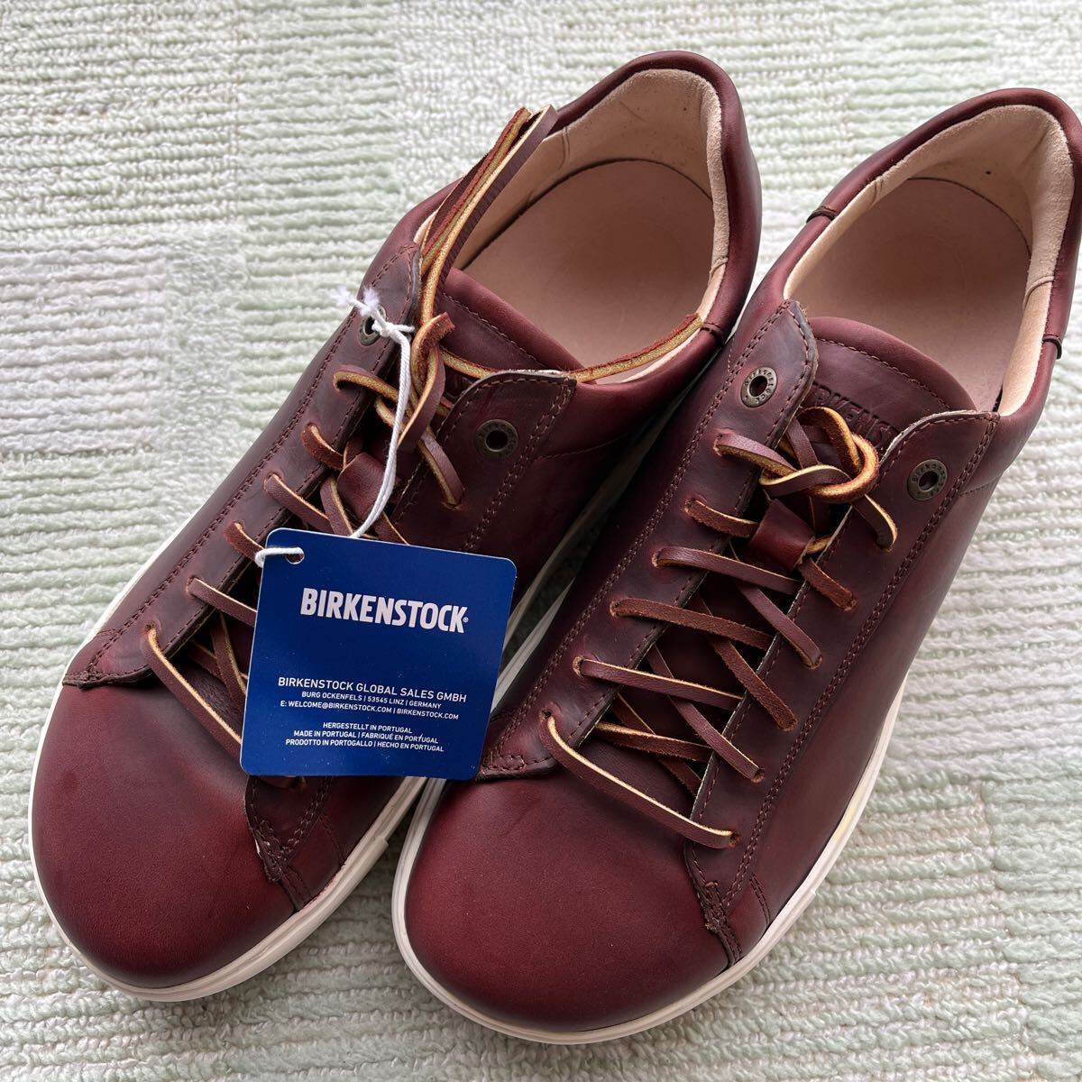 送料込!ビルケンシュトック ビルケン 27 42 メンズ スニーカー 靴 レディース 茶 ブラウン拍卖