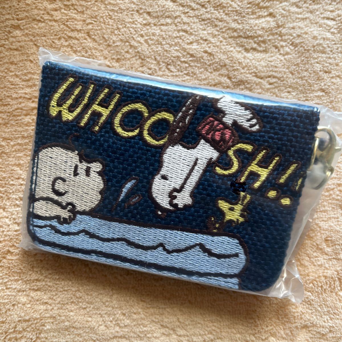 送料込!スヌーピー パスケース 定期 カード SNOOPY 定価2200円拍卖