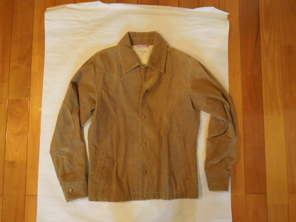Paul Smith ポール・スミス ウエスタンジャケット コーデュロイジャケット Mサイズ拍卖