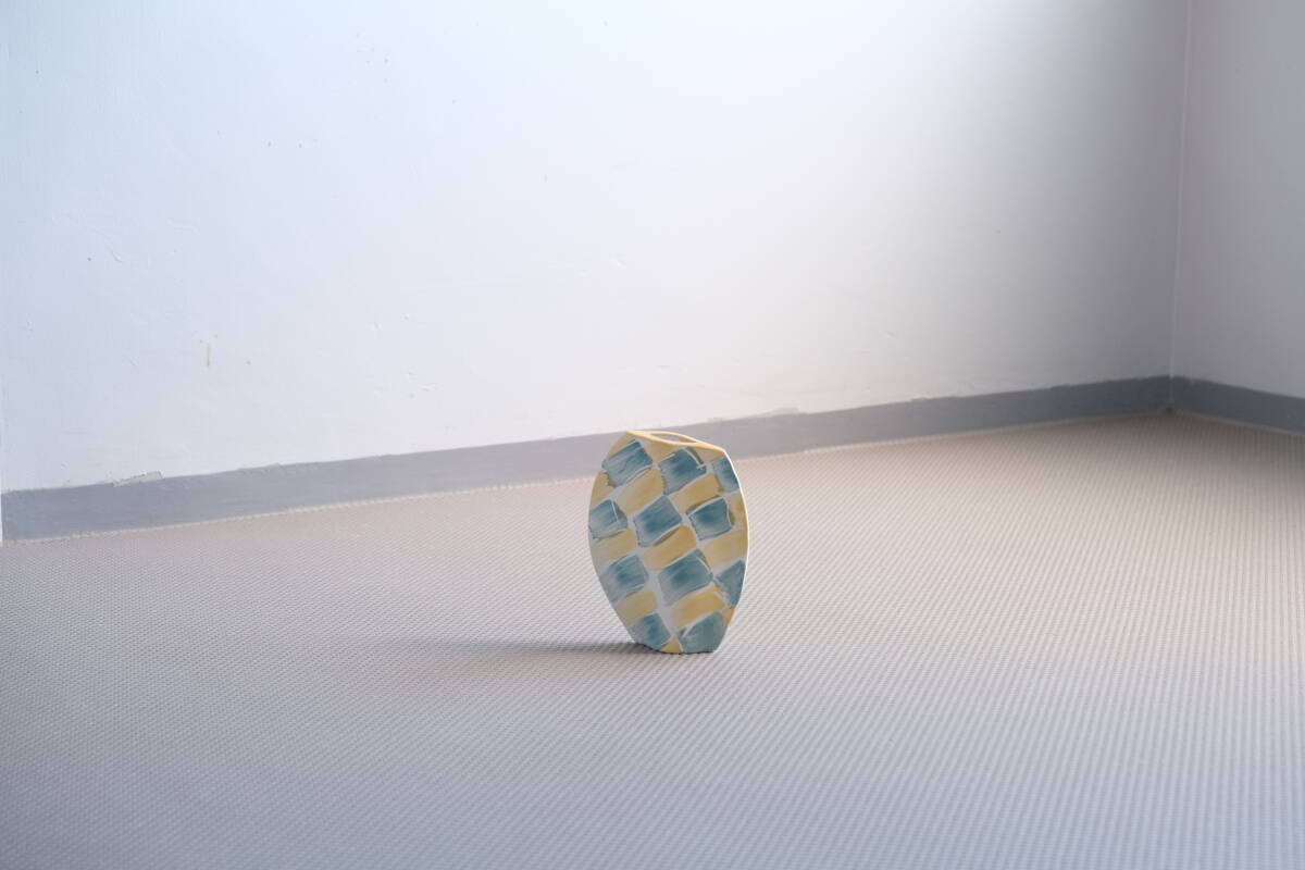 グイド・デ・ザン 花器 アート作品 GUIDO DE ZAN 陶芸 作品 花拍卖