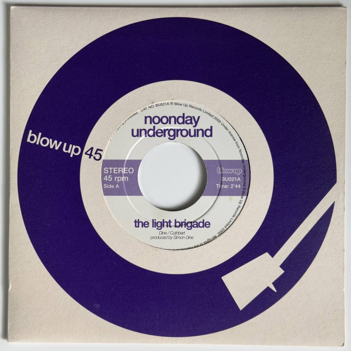 Noonday Underground Noonday Underground - The Light Brigade / Hello拍卖