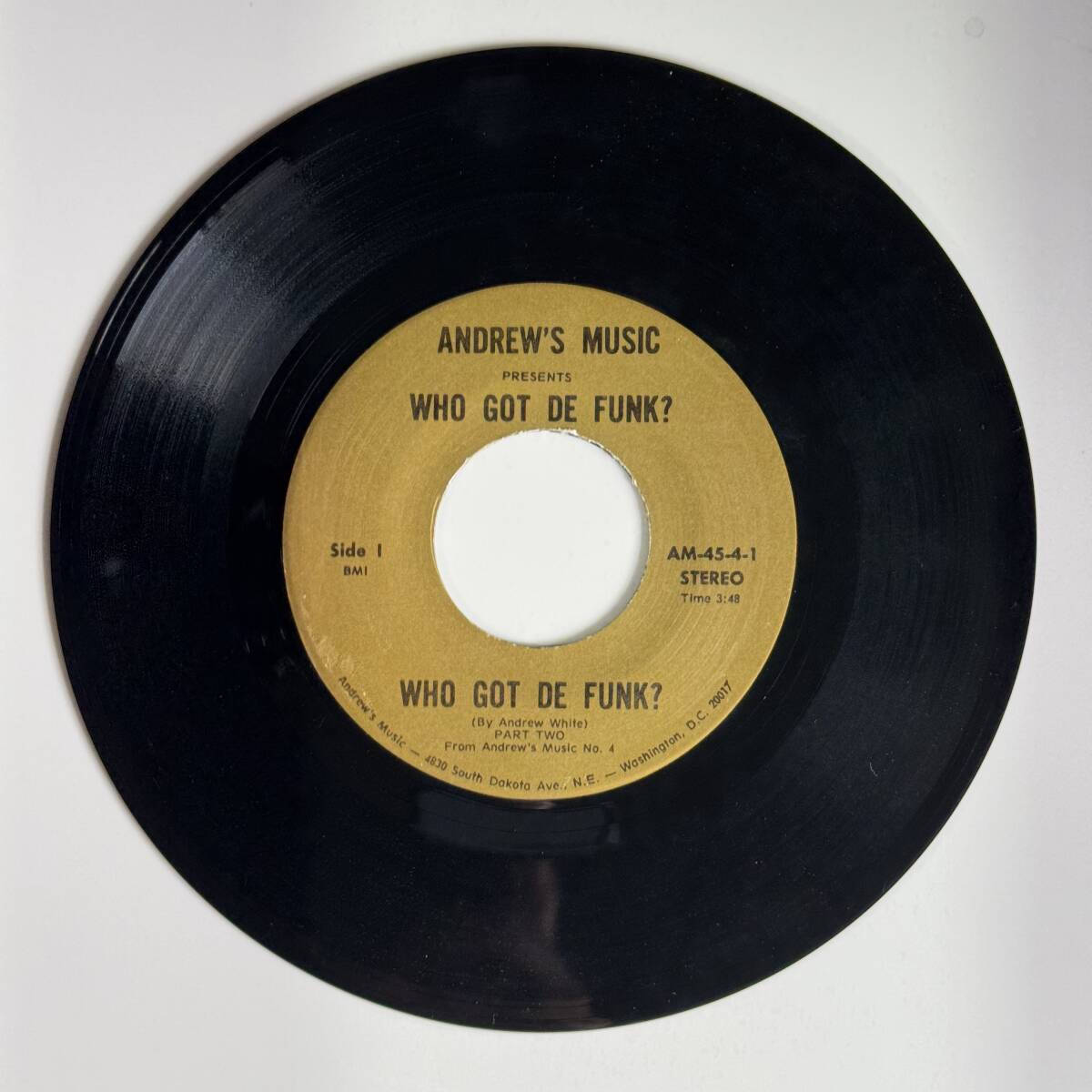 Andrew White - Who Got De Funk?拍卖