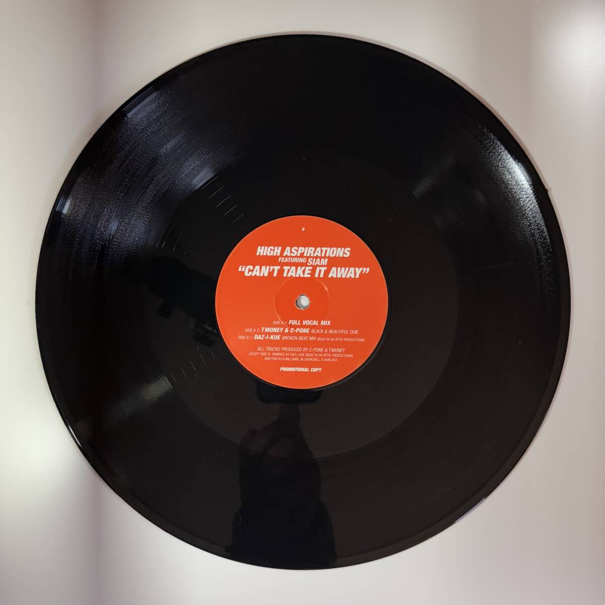 High Aspirations Featuring Siam - Can't Take It Away拍卖