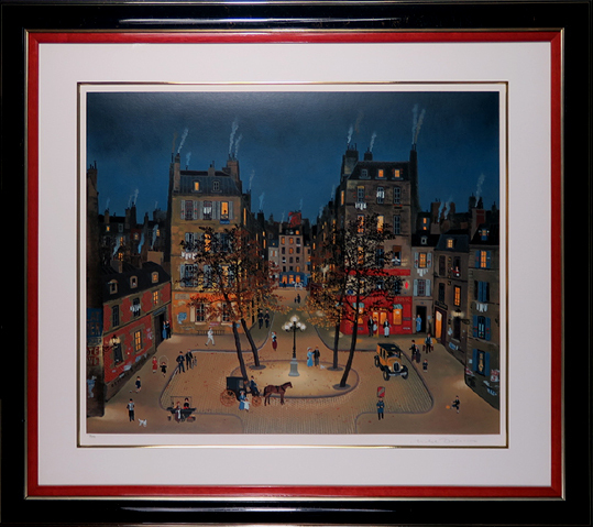 ドラクロア(Paris I Love)シルクスクリーン ドラクロワ 真作保証 Acre拍卖