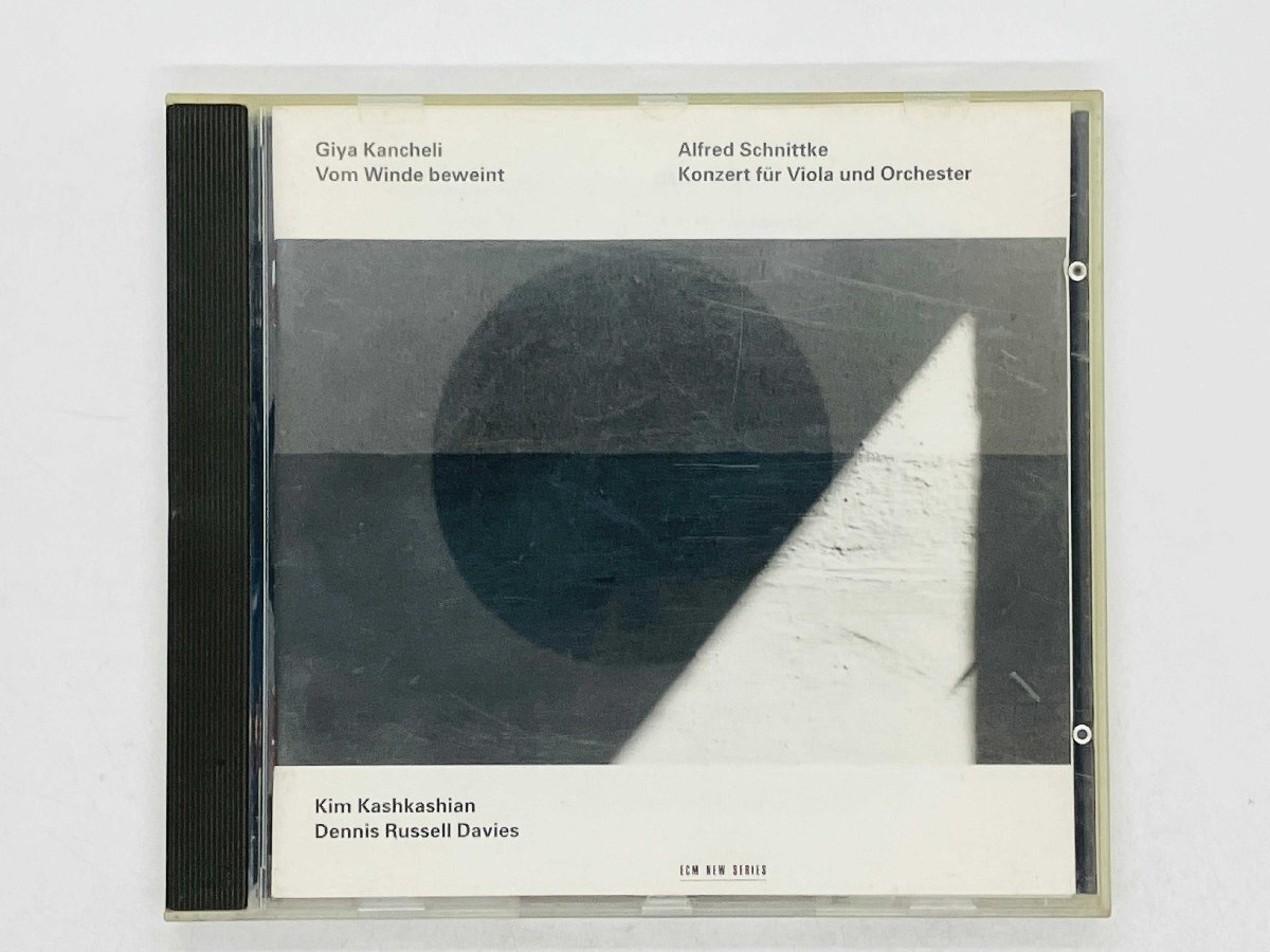 即決CD KANCHELI , VOM WINDE BEWEINT / SCHNITTKE , KONZERT FUR VIOLA UND ORCHESTER 437 199-2 Z28拍卖