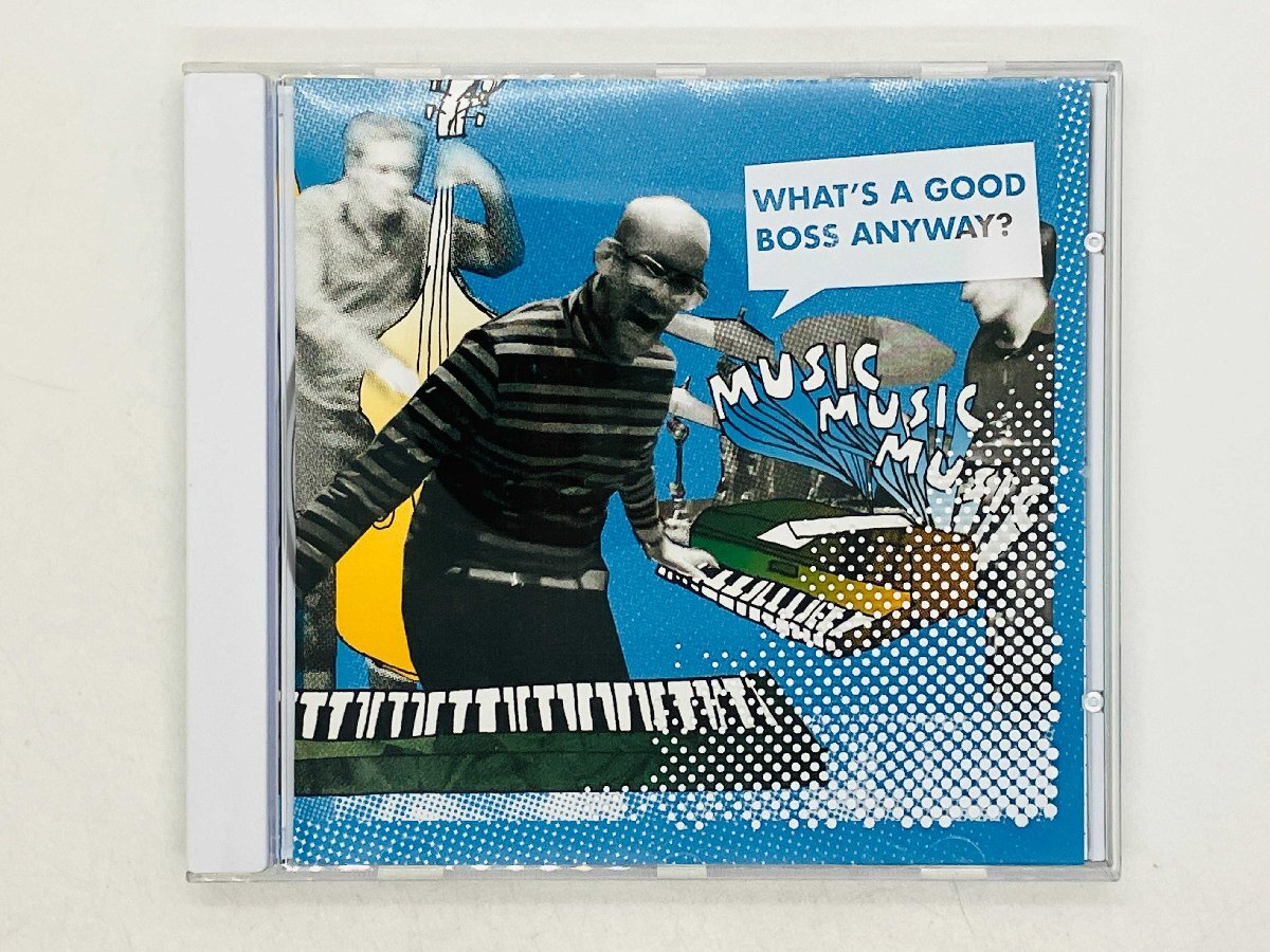即決CD MUSIC MUSIC MUSIC / WHAT'S A GOOD BOSS ANYWAY? / ミュージック ミュージック ミュージック HOOBCD002 N06拍卖