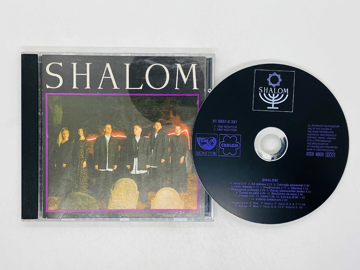即決CD SHALOM / Intro , Az jednou / MONITOR 01 0037-2 Z03拍卖