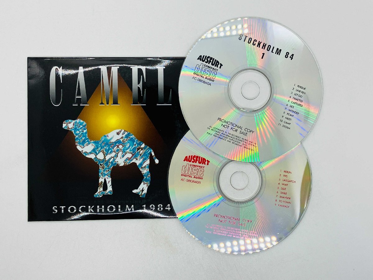 即決2CD CAMEL / STOCKHOLM 1984 / キャメル AC-980840A/B X20拍卖