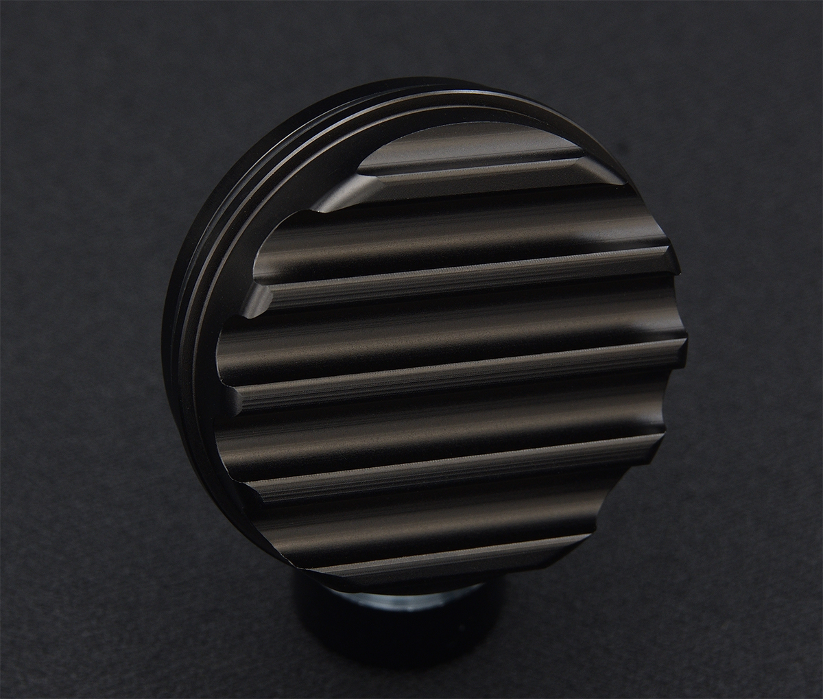 SR400 SR500 AL削出し キックインジケーターカバー Fin Black拍卖