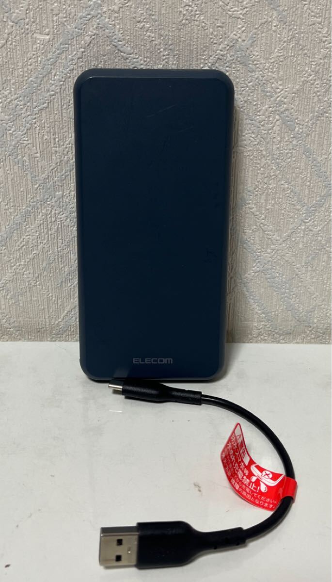 701i1011 エレコム モバイルバッテリー 大容量 10000mAh 15W 2台同時充電 出力2ポート (Type-C/USB-A) 入力(Type-C) 拍卖