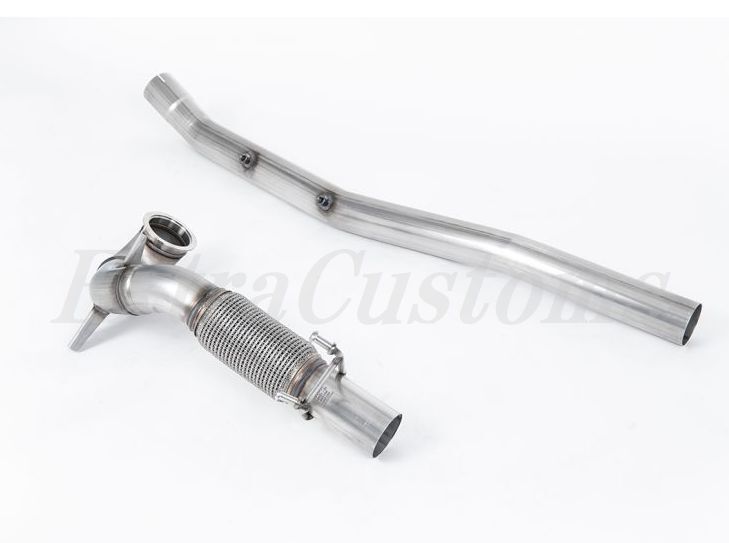 MILLTEK ダウンパイプ 触媒なし Milltekキャタバックエキゾースト用 アウディ S3 2.0 TFSI quattro Sedan 8V.2(GPF Equipped Models Only) 拍卖