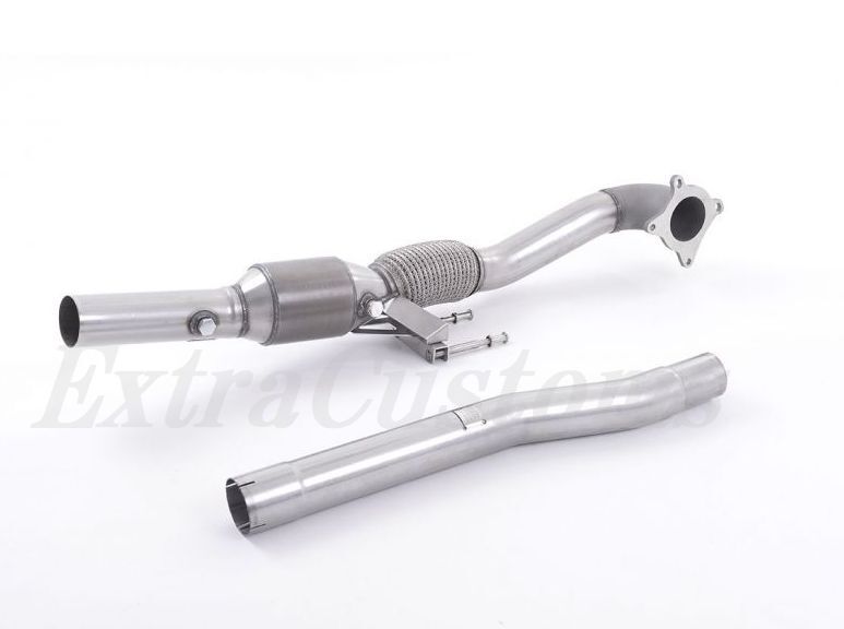 MILLTEK ダウンパイプ アウディ S3 2.0 T QUATTRO SPORTBACK 8P Large Bore Downpipe and Hi-Flow Sports Cat拍卖