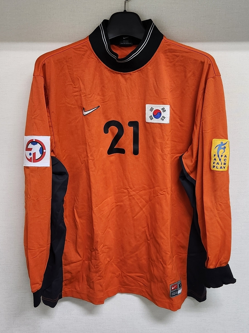 00 韓国 Korea KFA(GK)#21 KIm Hae-woon 選手用 Nike アジアカップ仕様 XXL拍卖