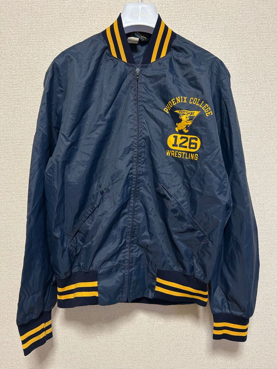 70's champion チャンピオン ナイロン ジャケットスタジャン ランナーズタグ ランダグ TALON M フェニックス大学 PHOENIX USAヴィンテージ 拍卖