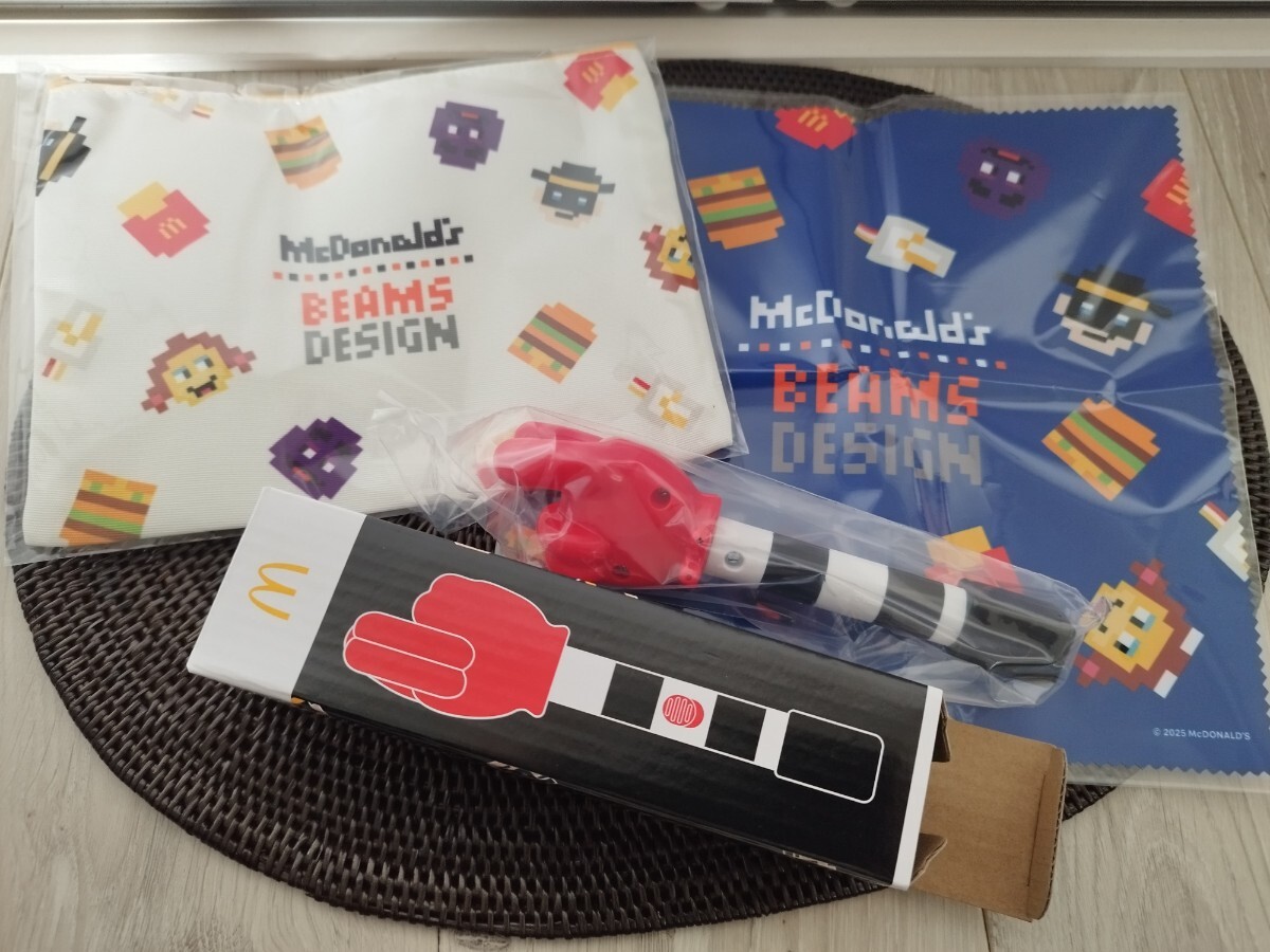 匿名配送】新品 2025年 マック福袋より一部、グッズ3点のみ ポテトハンドキャッチャー拍卖