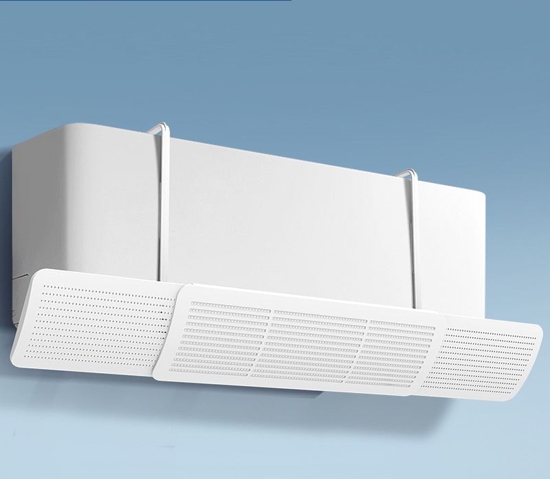 エアコン 風よけパネル カバー 風 直撃防止 冷房 暖房 壁掛け 風向 室内機 循環 乾燥 夏 冬 クーラー el-airkaze拍卖