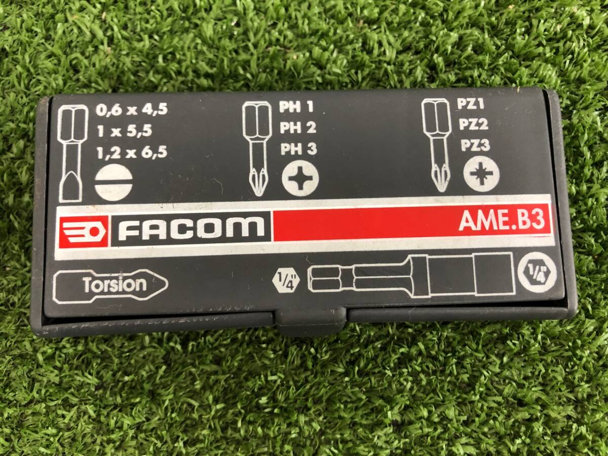【中古品】FACOM ドライバビットセット AME.B3 ITARBQIXA3IG拍卖